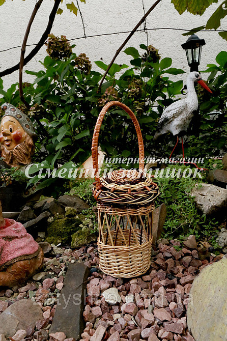 Кошик плетений під літрову банку Київ - фото 6