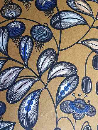 Шпалери флізелінові еко Khroma Zoom Bahia 0.53х10.05 м квіти листя різні кольори Київ