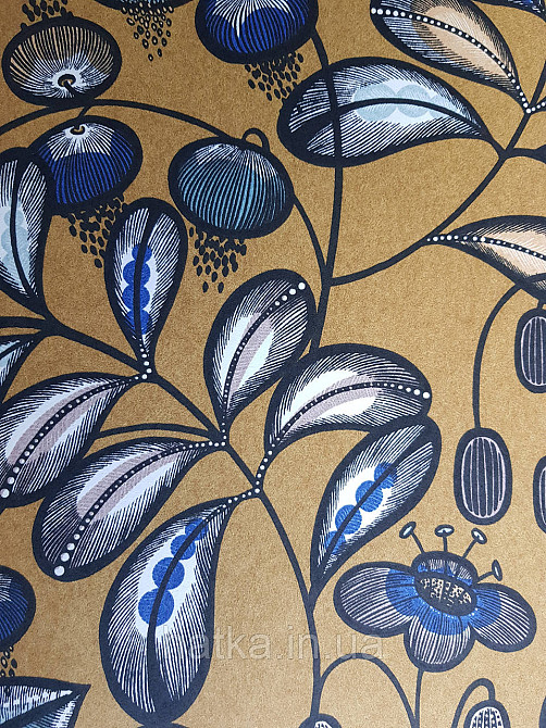 Шпалери флізелінові еко Khroma Zoom Bahia 0.53х10.05 м квіти листя різні кольори Київ - фото 2