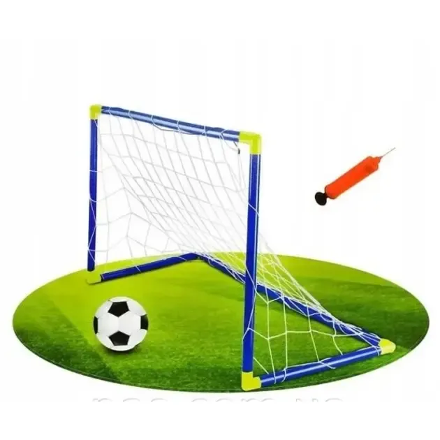 Игровой набор Мини Футбол "Складные ФУТБОЛЬНЫЕ ВОРОТА" 56см Anjanle Футбольный набор с насосом и мячом Коломыя - изображение 1