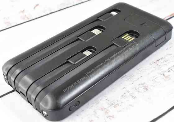 Solar Power Bank Павербанк с солнечной батареей + фонарик 10000 mAh. Киев