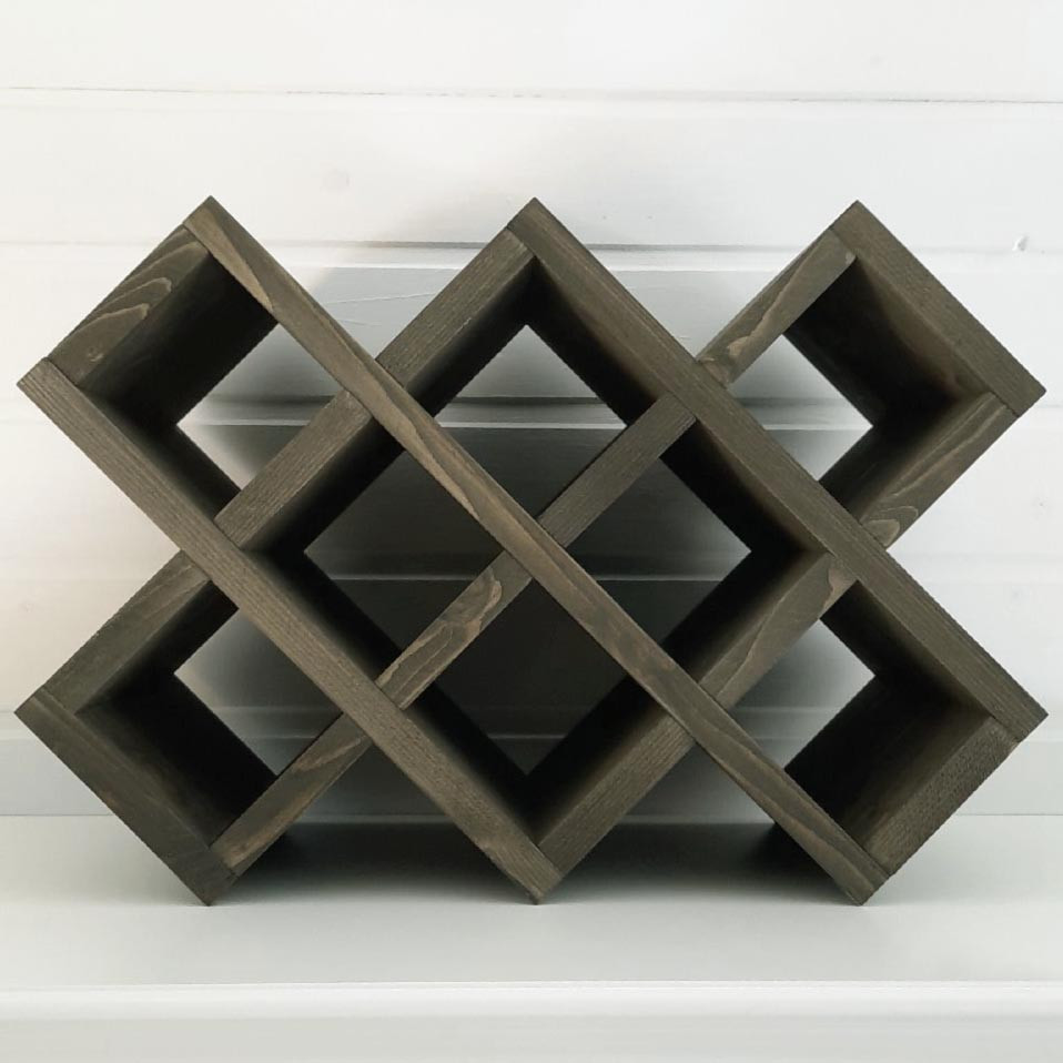 Настольная винная полка 