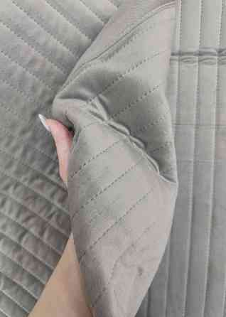 Покрывало велюровое King Size 220х240 см цвет светло-серый (85-209) Киев