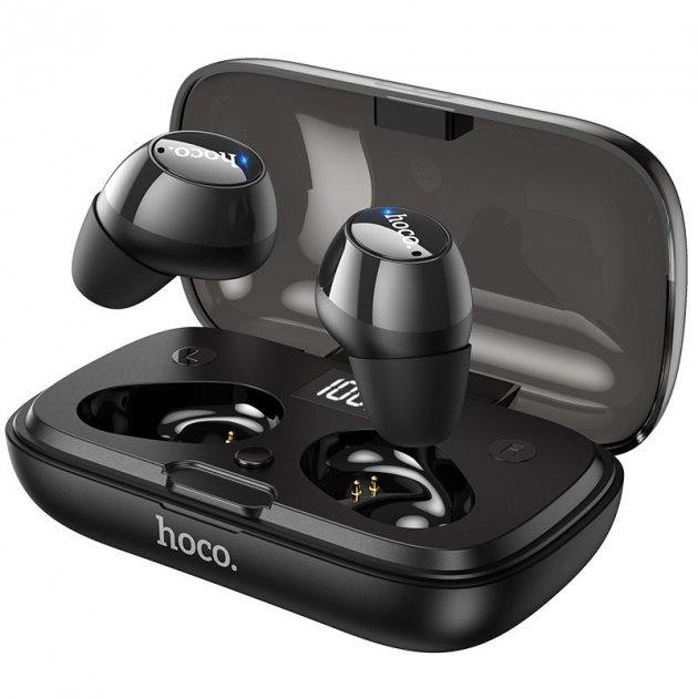 Bluetooth стерео гарнитура наушники Hoco ES52 с кейсом (Черная) Винница - изображение 1