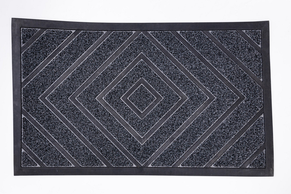 Yiwu Килимок протиковзкий ПВХ з рельєфним малюнком 75×45 см сірий HP-47-3G Коломыя - изображение 1