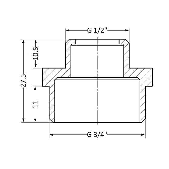 Ниппель Thermo Alliance Standart 1/2