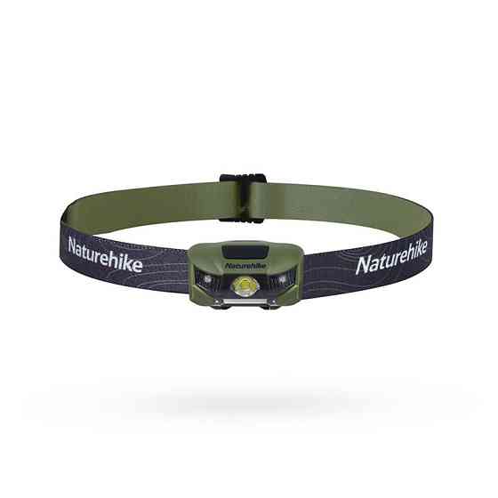 Фонарь налобный Naturehike CNK2300DQ020, хаки Ровно