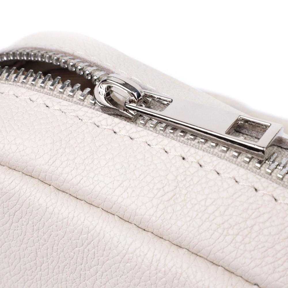 Класична жіноча сумка крос-боді з натуральної шкіри Бежева (SHVIGEL) Київ - фото 8