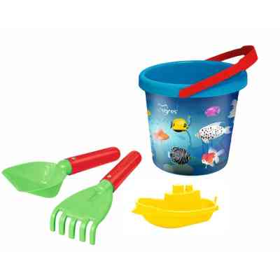 Іграшка для піску Tigres Морський світ 4 елементів з термонаклейкою (39805) Вінниця