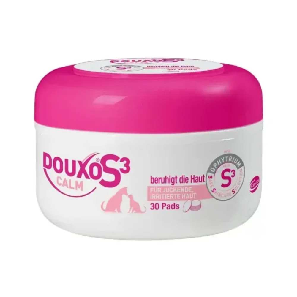 Спонжи для собак Ceva Sante Douxo S3 Calm для ухода за кожей, упаковка 30 шт Винница - изображение 1