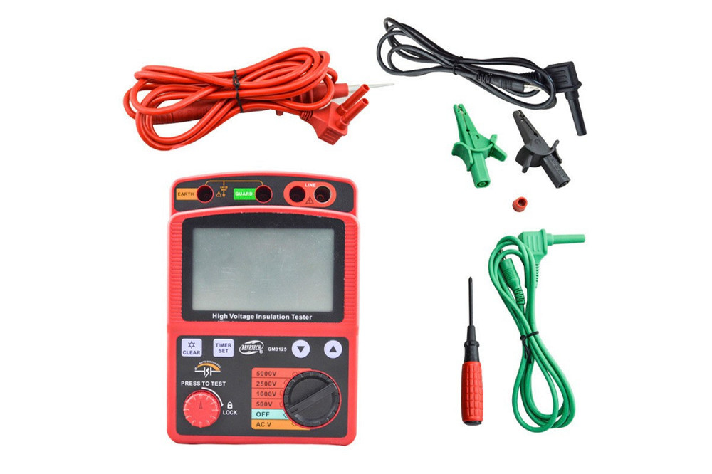 Цифровий мегамометр (0-1000 ГΩ) BENETECH GM3125 Чернігів - фото 4