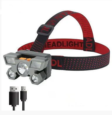 Ліхтар на голову налобний 5 led Київ - фото 1