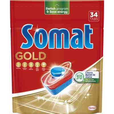 Таблетки для посудомийних машин Somat Gold 34 шт. (9000101577105/9000101808209) Вінниця