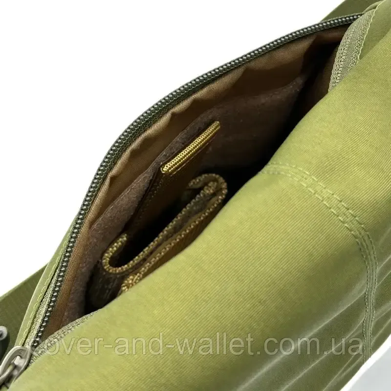 Тактическая сумка через плечо для скрытого ношения пистолета цвет олива 902781 Киев - изображение 4