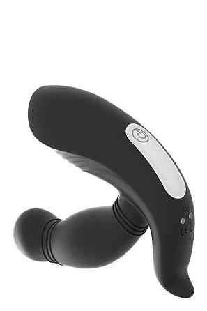 Массажер простаты с вибрацией Dream Toys Cheeky Love, черный Sex Aura Киев
