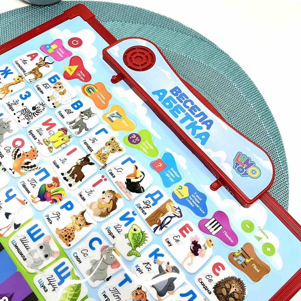 Інтерактивна дошка Limo Toy 2в1 Весела абетка українська озвучка (SK 0020) Чернігів - фото 2