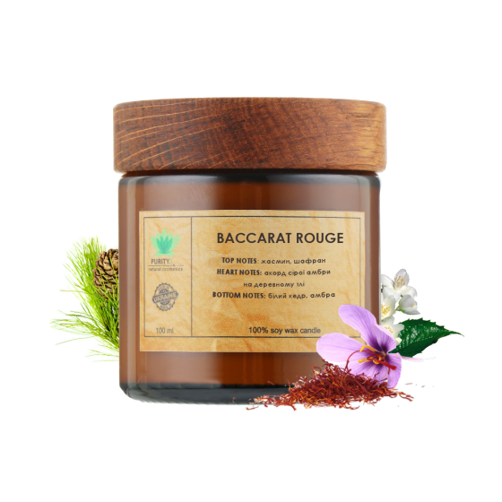 Аромасвічка Baccarat rouge M PURITY 100 г Київ