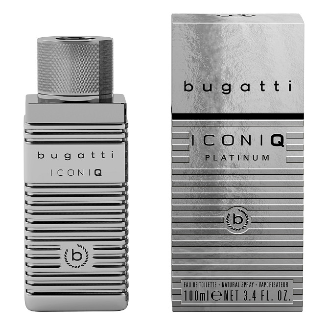 Туалетная вода для мужчин Iconiq Platinum Bugatti 100 мл Винница - изображение 2