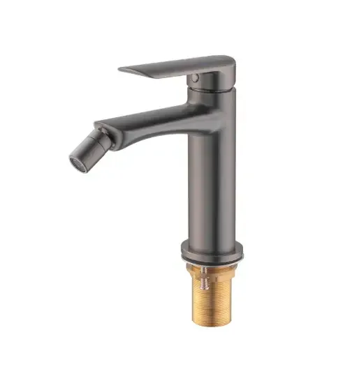 Змішувач для біде Koer KB-20028-07 латунний графітовий колір (KR5304) Чернівці - фото 3