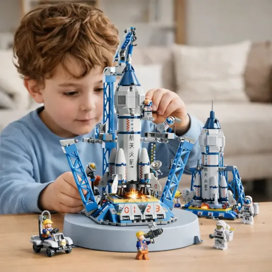 Конструктор Космическая Ракета шаттл / Космическая станция / Space Shuttle 458 деталей Коломыя