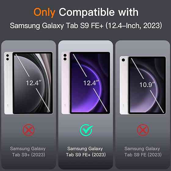 Чохол-книжка для планшета Samsung Galaxy Tab S9 FE+ / S9 FE Plus 12.4 inch Дніпро