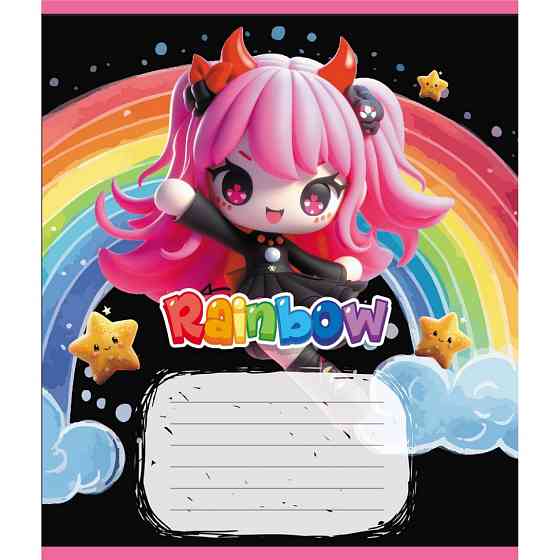 Зошит учнівський "Куромі" 012-520064L-2 в лінію, 12 аркушів Вінниця