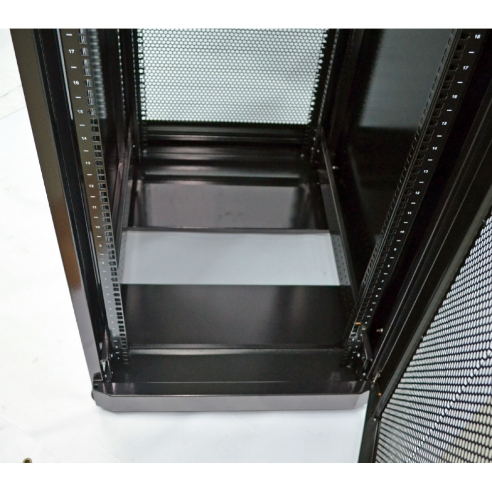 Шафа серверна CMS 42U 610 х 865 UA-MGSE4268MPB посилена з перфорованими дверима для мережевого обладнання Киев - изображение 6