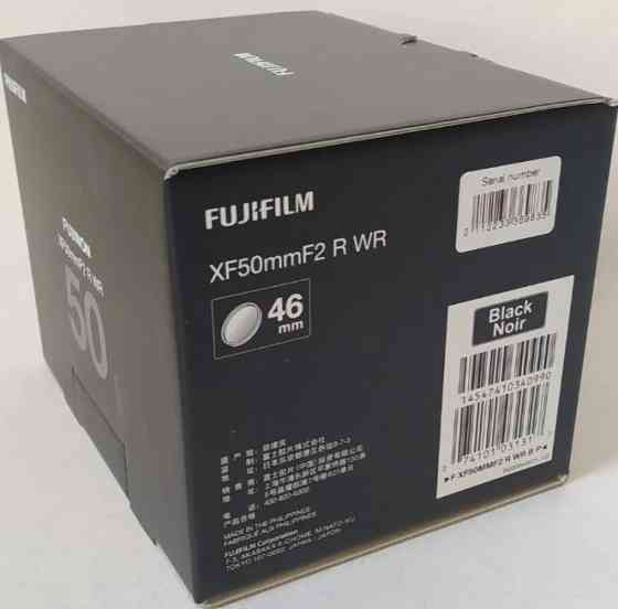 Объектив: Fujifilm XF 50mm.f/2 R WR Black. Киев
