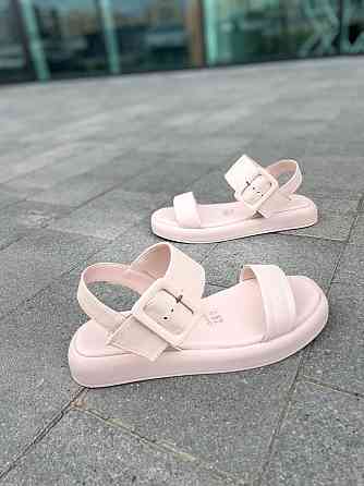 teona Стильні босоніжки жіночі літні пудрові TEONA 286, натуральна шкіра р. 36-39 38 Коломия