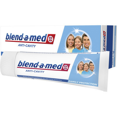 Зубная паста Blend-a-med Анти-кариес Защита для всей семьи 75 мл (8006540947340) Винница - изображение 1
