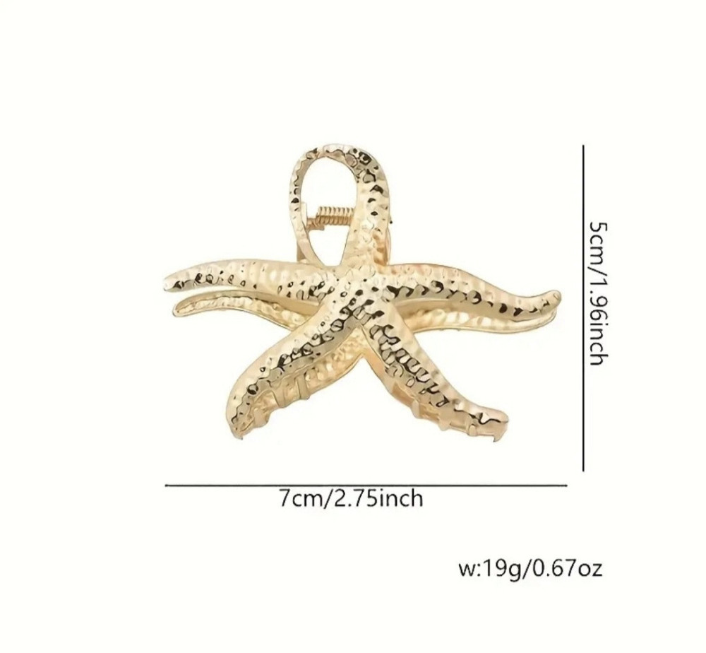 Заколка крабик 