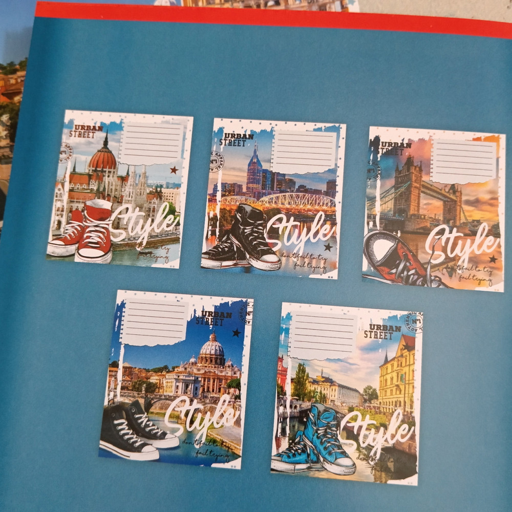 Тетрадь 96ар клетка Лидер Киев - изображение 5