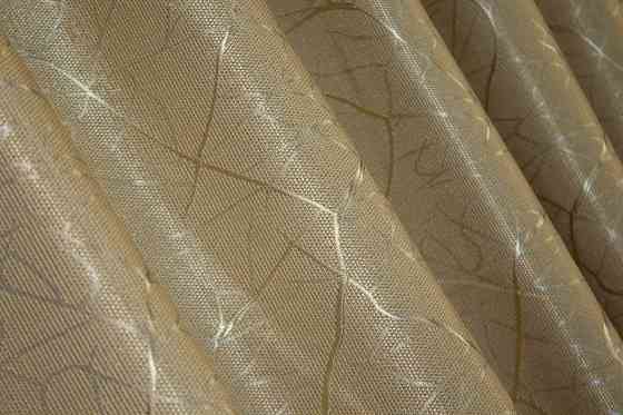 Шторна тканина льон рогожка, колекція "Савана" колір бежевий 982ш Київ