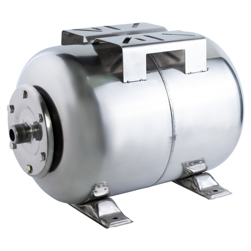 Wetron Гидроаккумулятор горизонтальный 24л (нерж) WETRON HTw24SS (779211) Коломия - фото 1
