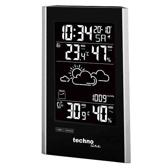 Метеостанция Technoline WS9060 Black/Silver (WS9060) Вінниця