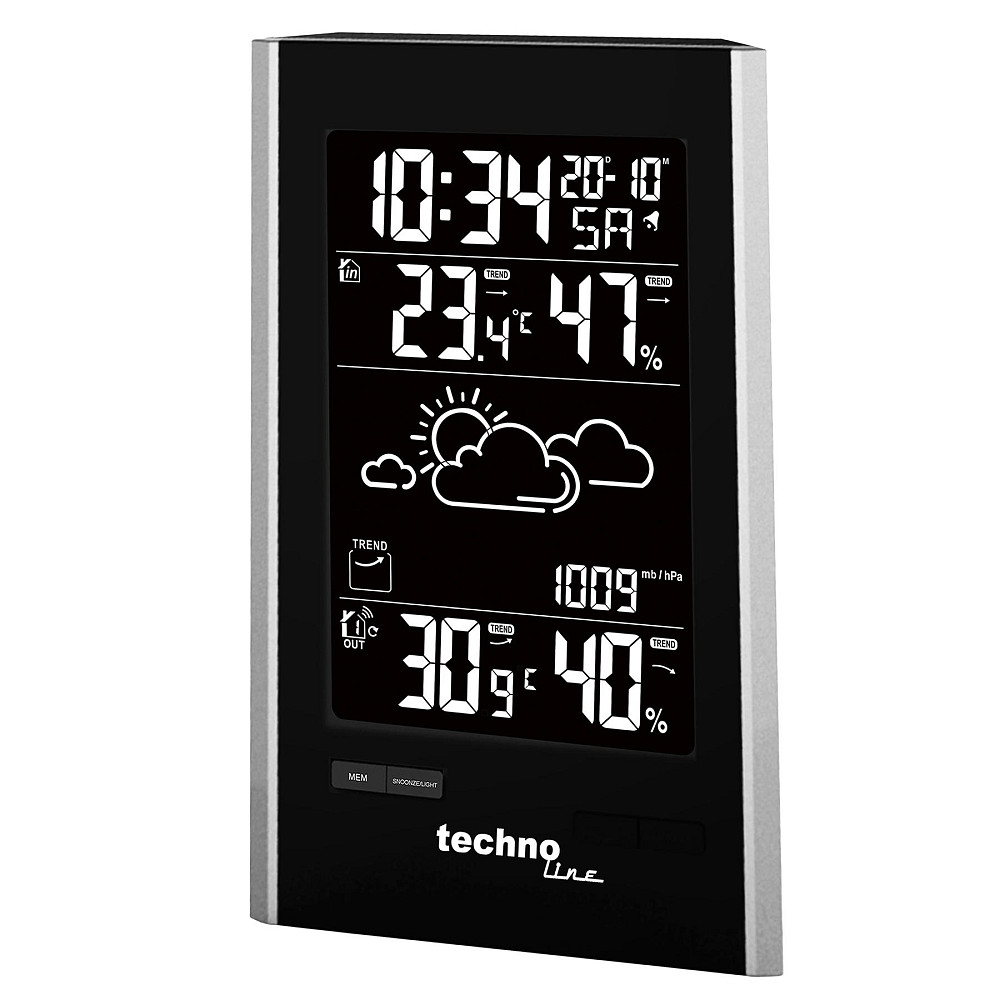 Метеостанция Technoline WS9060 Black/Silver (WS9060) Вінниця - фото 5