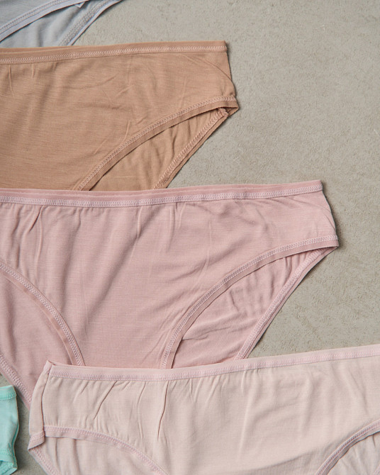 Набір жіночих трусиків-тижневика Бамбук 7 шт Nicoletta 713144 XXL Київ - фото 6