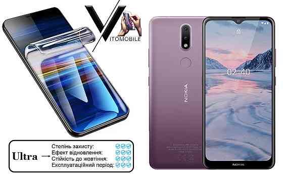 Полиуретановая пленка Ultra для Nokia 2.4 – минимальная толщина, максимальная защита! Киев