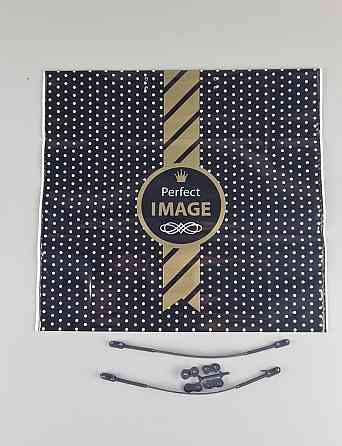 Пакет з пластиковою ручкою 36x34 Перфект имейдж (10 шт) Харьков