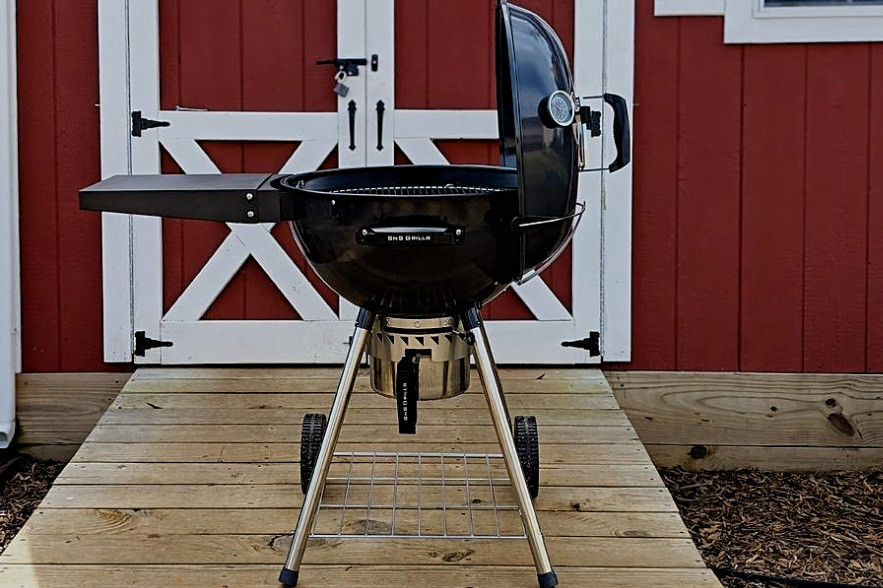 Вугільний гриль Slow and Sear Original Kettle Grill 57 см + кошик Deluxe SNS-KET-1 Код: 009468 Рівне - фото 8