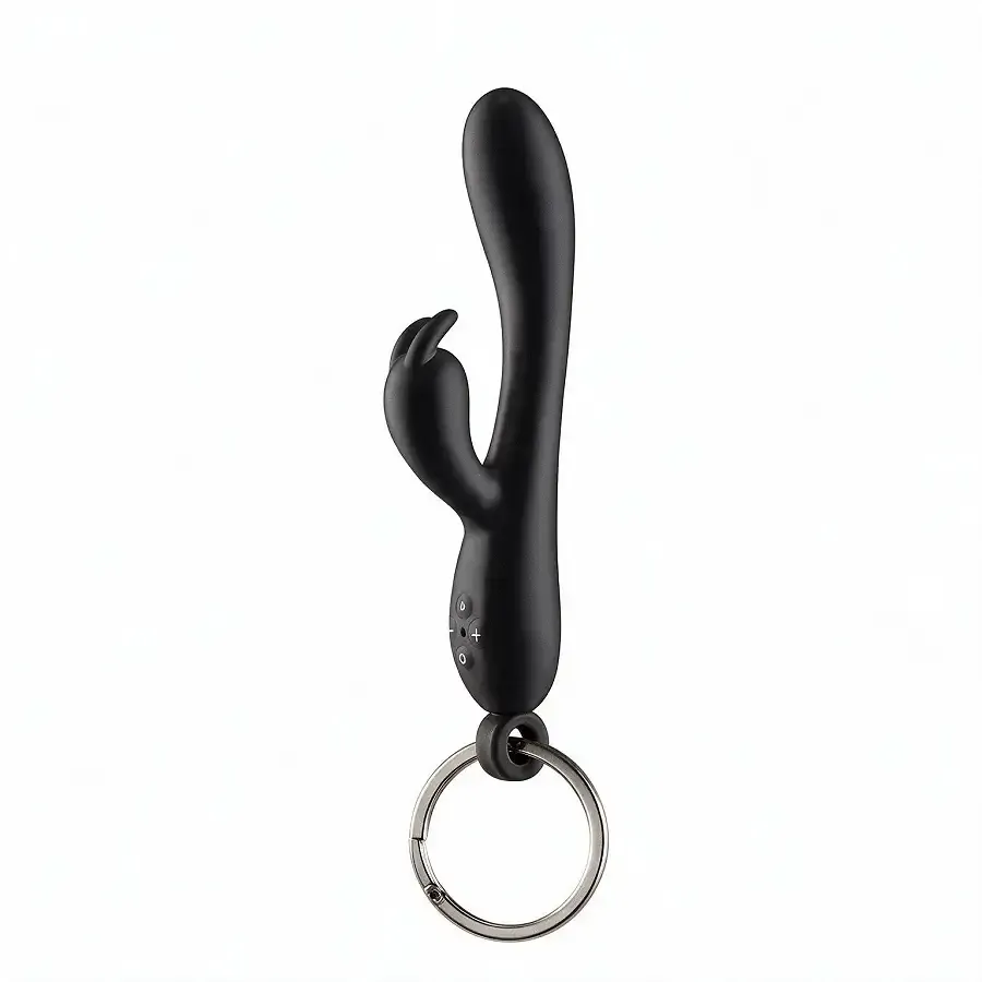 Брелок вибратор-кролик Diverty Sex Black Львов - изображение 1