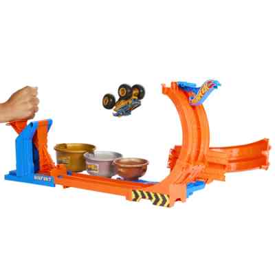 Автотрек Hot Wheels Monster Trucks Петли и трюки (JBX64) Винница