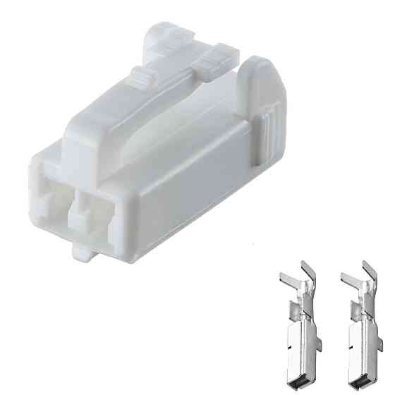 Роз'єм конектор 2-кон., Тримач Автолампы W5W Стоп-Сигнала, 7283-1027, 90980-1086 YAZAKI, Lexus, Toyota Київ