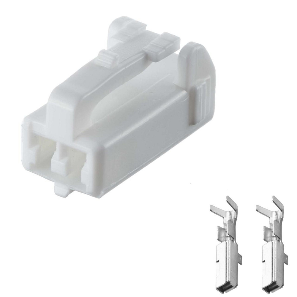 Разъем коннектор 2-кон., Держатель Автолампы W5W Стоп-Сигнала, 7283-1027, 90980-1086 YAZAKI, Lexus, Toyota 40302 Киев - изображение 1