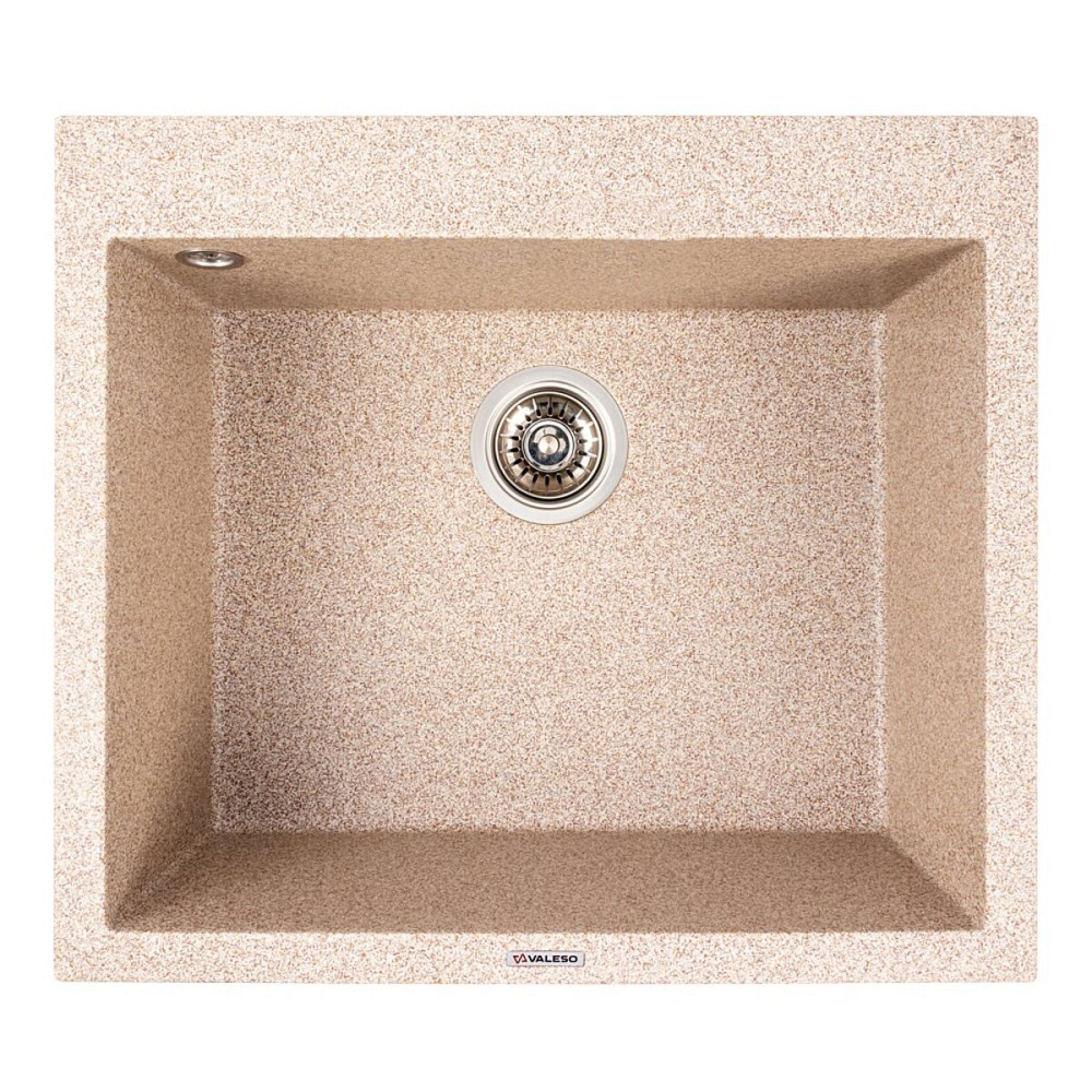 VALESO Кухонна гранітна мийка 5750 DAVINA VALESO карамель Коломия - фото 1
