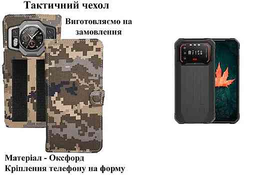 Тактический чехол для Nothing Phone (3), крепится к снаряжению на липучке Киев