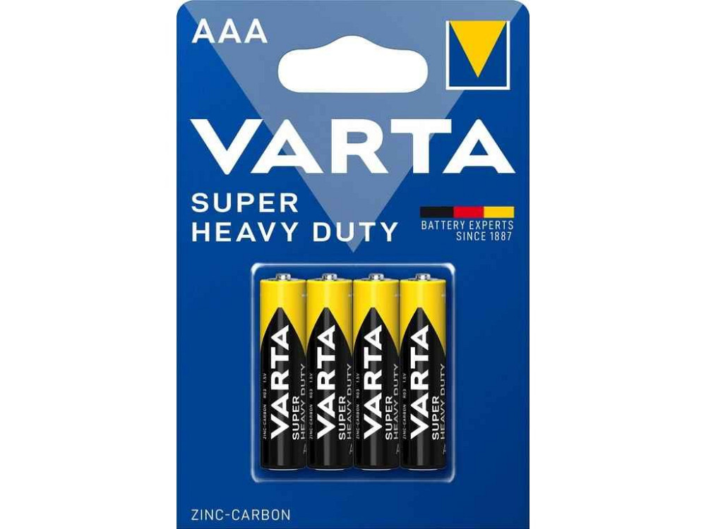 Батарейка R03 4шт. на блістері ТМ VARTA   Solmir Київ - фото 1