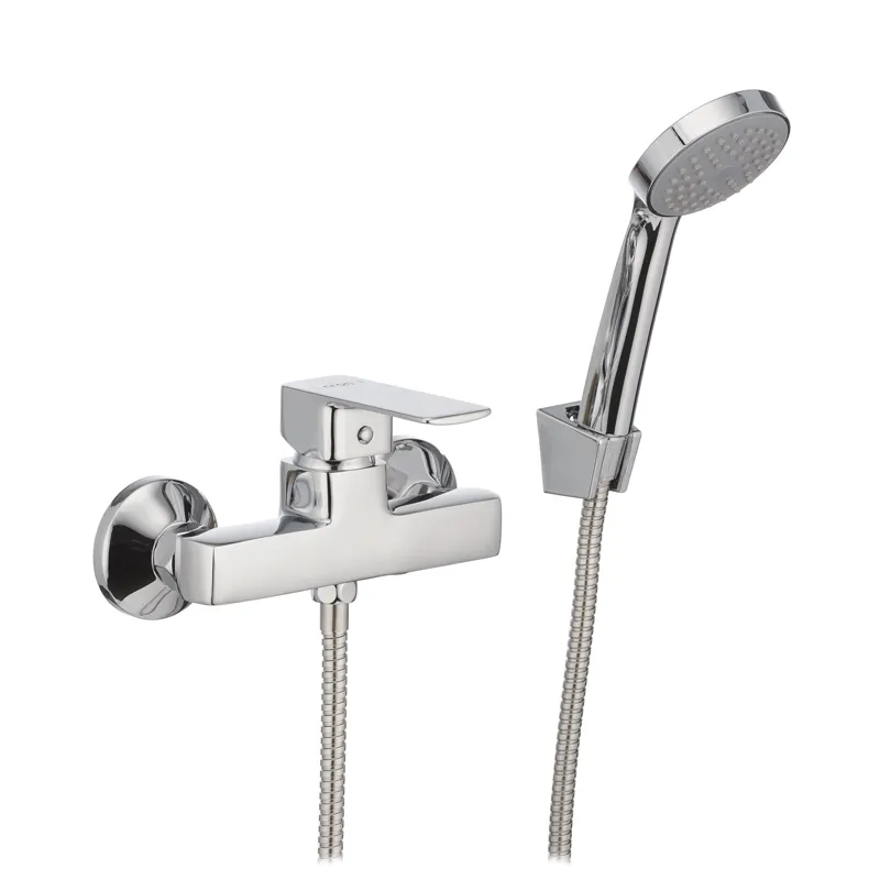 Душовий змішувач Cron Kubus 003 (CR0808) з сучасним дизайном Харків - фото 1