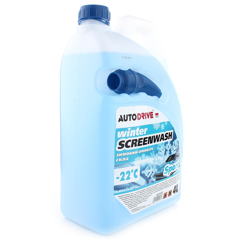 Омивач скла AutoDrive -22°С зимовий Sport готовий 4л Львів - фото 2