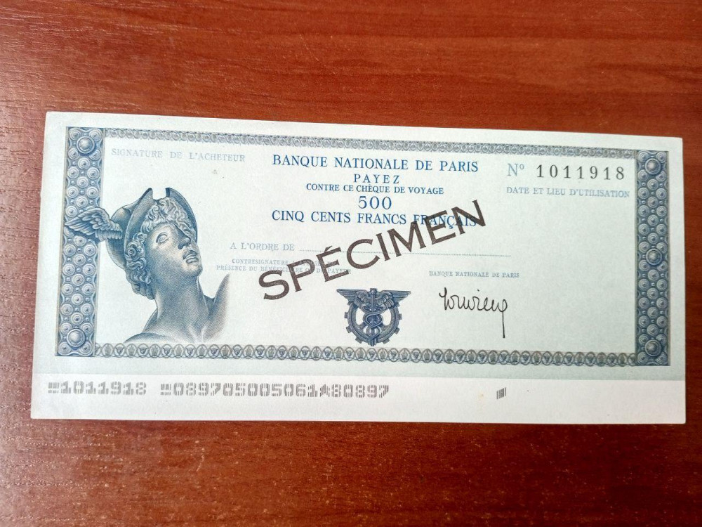 Зразок банківського чека 500 Полтава - фото 1